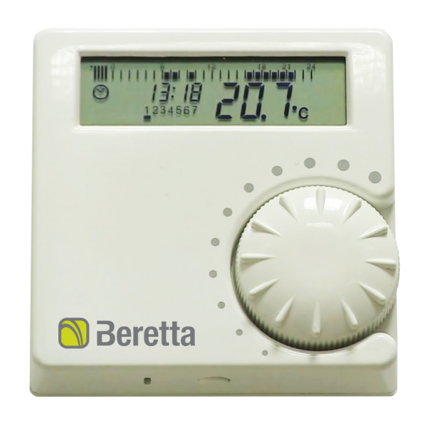 Программируемый термостат для котла Beretta (20063872, 20059644). Датчик комнатной температуры для котла