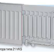 Разрез радиатора типа 21 VKS