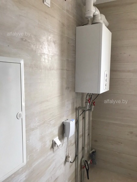 Установленный котел Chaffoteaux Pigma Green Evo