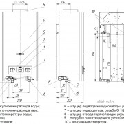 Габаритные размеры колонки Neva 4511