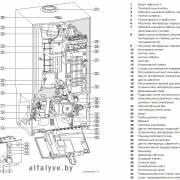 Компоненты котла Bosch Condens 7000