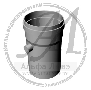 Сборник конденсата вертикальный для системы дымоудаления