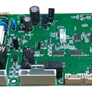 Плата управления Aurora S4962DM3250 (2-ая модификация) на газовый котел Baltgaz Turbo (Вид сбоку)