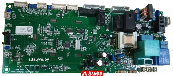 Плата управления Aurora S4962DM3250 на газовый котел Baltgaz Turbo (Вид сверху)
