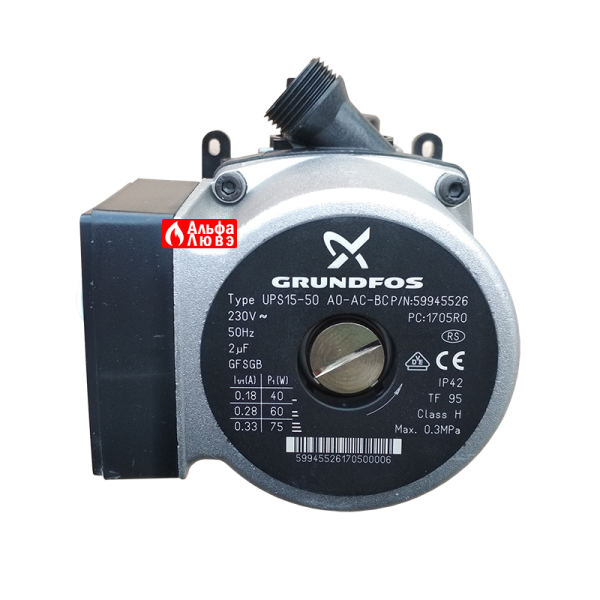 Циркуляционный насос Grundfos UPS15-50 A0-AC-BC P-N 59945526 Beretta R10027571