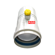 Конденсатоотводчик коаксиальный вертикальный-горизонтальный 80 M-F – 10540 (вид спереди)
