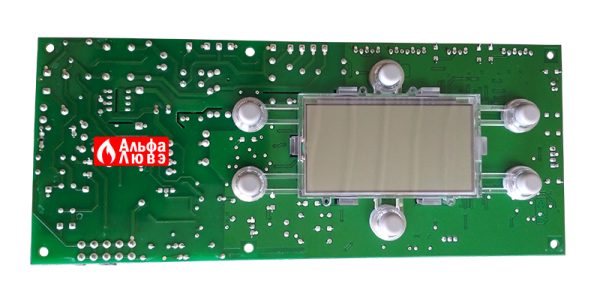 Плата управления Нева Pcb Rev 7 Neva Miad 500 на котлы Nevalux 7211, 7218, 7224 (обратная сторона)