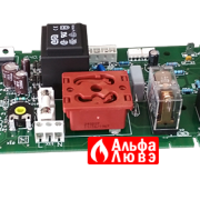 Плата управления Bosch 8 708 300 2120 для котла Junkers Euroline 23 (вид сбоку)