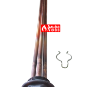 Блок гильз датчиков (Sheath) Beretta RKF41 для котла Beretta Novella (вид сбоку)