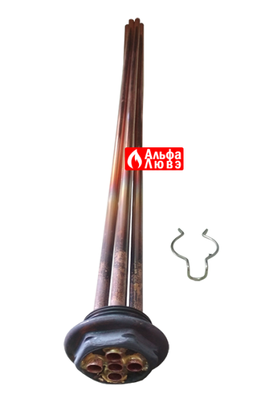 Блок гильз датчиков (Sheath) Beretta RKF41 для котла Beretta Novella (вид сбоку)