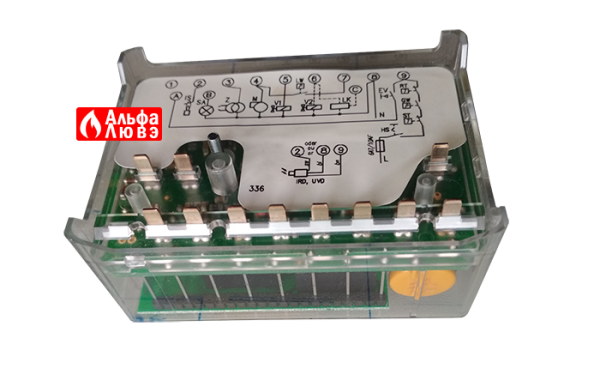 Блок управления HoneyWell DMG 972-N mod 04 артикул 0452004 (вид снизу)