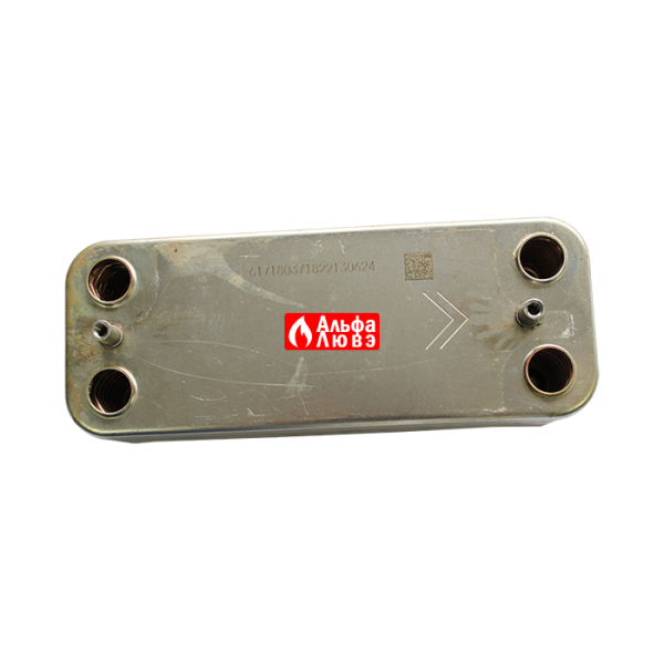 Теплообменник ГВС Beretta R8037 для котла Beretta City 28, Exclusive 28, Exclusive Mix 26, Mynute Green 25, Exclusive Green 25
