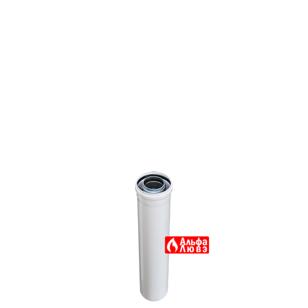 Удлинитель коаксиальный Ø60-100 M-F длина 500 мм алюминий ALCED 02 D60-100 для газового котла