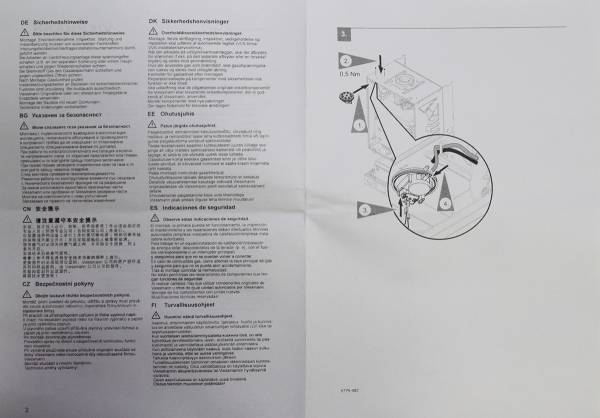 Инструкция по подключению прессостата (реле давления дыма) Viessmann 7817494 (лист 3)