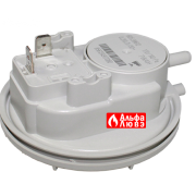 Прессостат (реле давления дыма) Viessmann 7817494 на котел Viessmann Vitopend 100 WH1B-WH1D (вид сбоку)