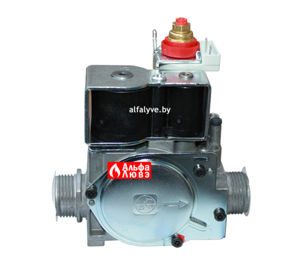 Газовый клапан Immergas 1-021496 и 1-014365 на котел Immergas Eolo, Nike, Avio, Zeus, Hercules (вид сзади)