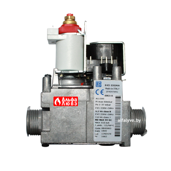 Газовый клапан Immergas 1-021496 на котел Immergas Eolo, Nike, Avio, Zeus, Hercules,