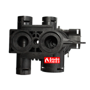 Трехходовой клапан Beretta 10026508 для котла Beretta Exclusive Mix 26, 30, 35, City 24, City 25 Green (вид снизу)