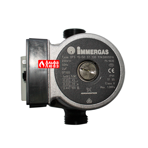 Циркуляционный насос Grunfos 15-50 Immergas 1-1630 на котел Immergas Eolo Star 24 3 E