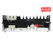 03 Плата управления 7831047 для котлов Viessmann Vitopend WH1B, AH1B, WHKB без дисплея с двумя ручками (вид снизу)