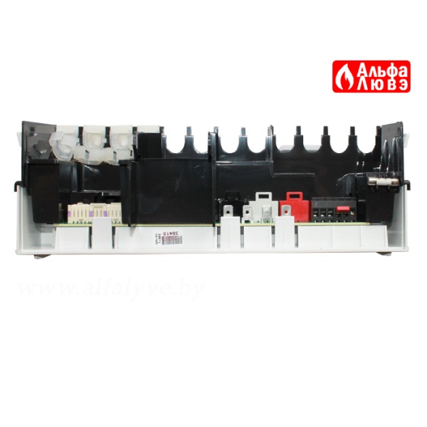 03 Плата управления 7831047 для котлов Viessmann Vitopend WH1B, AH1B, WHKB без дисплея с двумя ручками (вид снизу)