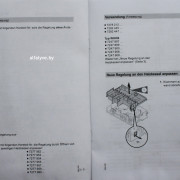 Инструкция по плате управления 7831047 для котлов Viessmann Vitopend WH1B, AH1B, WHKB без дисплея с двумя ручками 3