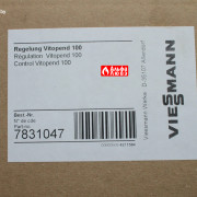 Шильда платы управления 7831047 для котлов Viessmann Vitopend WH1B, AH1B, WHKB без дисплея с двумя ручками