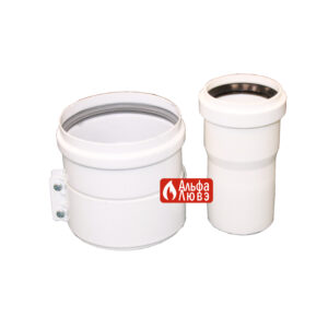 Комплект стартового элемента Ø60/100 (AL/PP) для котлов Ariston, Chaffoteaux, Vaillant