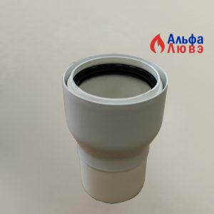 Адаптер переход AL/PP Ø80 х Ø80/100 утепленный
