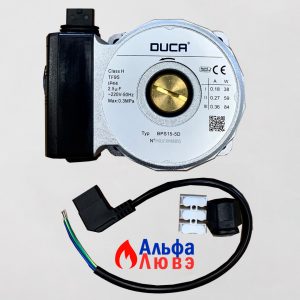 Циркуляционный насос Duca Dula BPS15-5D (Class H, TF95, IP44, 2.5uF, 220V, 50Hz)
